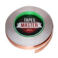 [해외] Tapes Master 1/8 x 36 yds (3mmx33m) Copper Foil Tape - EMI Shielding Conductive Adhesive tape