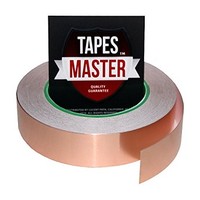 [해외] Tapes Master 1 x 36 Yds (25mmx33m) Copper Foil Tape - EMI Shielding Conductive Adhesive tape