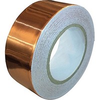 [해외] Copper Foil Tape with Conductive Adhesive (1inch X 12yards) - Slug Repellent, EMI Shielding, Stained Glass, Paper Circuits, Electrical Repairs - Extra Long Value Pack at A Great Pr