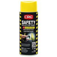 [해외] CRC 18016CS CRC Reflective Paint - Yellow Top Coat 12 WT oz, 16 fl. oz, Aerosol (Pack of 6)