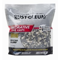 [해외] Rust-Oleum 301238 2 Pack 1 Lb Decorative Color Chips, Mocha Blend