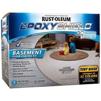 [해외] RUST-OLEUM 225446 Epoxy Shield Gallon Tint Base Basement Floor Coating Kit
