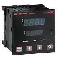 [해외] Chromalox 314528 40 Series 1/4 DIN Temperature Controller, 4040-ARRR000 Analog (0-10V, 0-20mA, 0-5V, 2-10V, 4-20mA)/Relay(2 Amp resistive at 240 VAC)/Relay