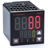 [해외] Chromalox 307619 20 Series 1/16 DIN Temperature Controller, 6020-SR000 SSR/Relay, 100 to 240 VAC 50/60Hz
