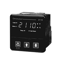 [해외] Chromalox 317032 2110 Series 1/4 DIN Temperature Controller, Single Ouput 2110-V0000 Solid State Relay Drive, 24 VDC @ 40mA, No Alarm, 100-240VAC Power Supply