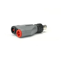[해외] Cal Test Electronics CT2986 Between-Series Coaxial Adapter, Insulated BNC Female to Safety Plug, 3 Amp, 50 Ohm (Pack of 10)