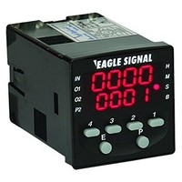 [해외] Eagle Signal Repeat Cycle LED Timer with Relay Outputs, compact size, multiple timing functions, easy to program, surface or panel mount, part B506-7001