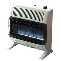 [해외] Heatstar By Enerco F156060 Ventfree Natural Gas Heater with Thermostat HSVFB30NGBT, Blue Flame, 30K