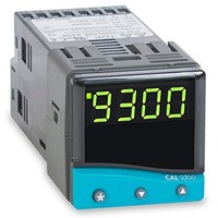 [해외] CAL Controls 930000000 CAL 9300 Series 1/16 DIN Temperature Controller, 100 to 240 VAC, SSR Driver and Relay Outputs