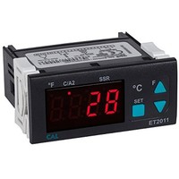 [해외] CAL Controls ET2011T-110-P-F CAL ET2011 Series Thermostat, 110 VAC, Thermocouple Input, 16A Relay Output, Deg F