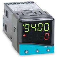 [해외] CAL Controls 940000000FM CAL 9400 Series 1/16 DIN Temperature/Limit Controller, 100 to 240 VAC, SSR Driver and Relay Outputs