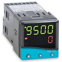 [해외] CAL Controls 95001PA000 CAL 9500P Series 1/16 DIN Profiling Temperature Controller, 100 to 240 VAC, SSR Driver and Two Relay Outputs