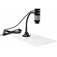 [해외] Plugable USB 2.0 Digital Microscope with Flexible Arm Observation Stand for Windows, Mac, Linux (2 MP, 250x Magnification).