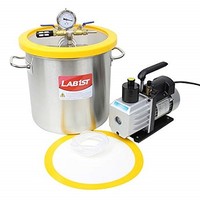 [해외] lab1st 5 Gallon Vacuum Degassing Chamber Kit with 5CFM Pump