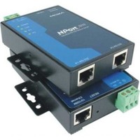 [해외] MOXA NPort 5210-T 2 Port Device Server, 10/100M Ethernet, RS-232, RJ45 8pin, 12-48VDC, -40~75 w/o Adapter