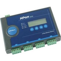 [해외] MOXA NPort 5430 4-Port Device Server Without Power Adapter, 10/100 Ethernet, RS-422/485, Terminal Block