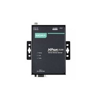 [해외] MOXA NPort P5150A - 1 Port RS-232/422/485 PoE Serial Device Server, 10/100M Ethernet, DB9 Male, 0-60C, 1KV Serial Surge Protection