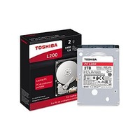 [해외] Toshiba HDWL120XZSTA L200 2TB Laptop PC Internal Hard Drive 5400 RPM SATA 6Gb/s 128 MB Cache 2.5 9.5mm Height - 2000 Internal Bare/OEM Drive