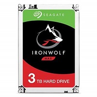 [해외] Seagate IronWolf NAS 5900RPM Internal SATA Hard Drive 3TB 6Gb/s 3.5-Inch (ST3000VN007)