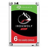 [해외] Seagate IronWolf NAS 7200RPM Internal SATA Hard Drive 6TB 6Gb/s 3.5-Inch -  (ST6000VN0033)