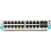 [해외] HP J9990AHP 20-Port 10/100/1000BASE-T PoE+ / 4-Port 1G/10GbE SFP+ MACsec v3 zl2 Module
