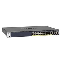 [해외] NETGEAR 24-Port Fully Managed Switch M4300-28G-PoE+, 24x1G PoE+, 2x10GBASE-T, 2xSFP+, Stackable, 1,000W PSU, ProSAFE Lifetime Protection (GSM4328PB)