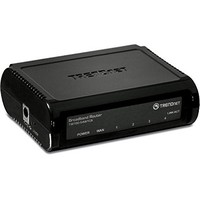 [해외] TRENDnet 4-Port Broadband Router, 4 x 10/100 Ports, Instant Recognizing, Plug and Play, Firewall Protection, TW100-S4W1CA
