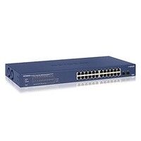 [해외] NETGEAR GS724TP-200NAS 24-Port Gigabit Ethernet Smart Managed Pro Switch, 190W PoE+, ProSAFE Lifetime Protection (GS724TP)