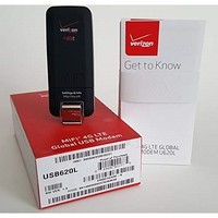 [해외] Verizon MiFi USB620L U620L 4G LTE Global USB Modem Black,Verizon