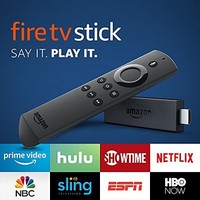 [해외] Certified Refurbished Fire TV Stick with Alexa Voice Remote Streaming Media Player