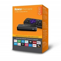 [해외] Roku Premiere HD/4K/HDR Streaming Media Player with Simple Remote and Premium HDMI Cable