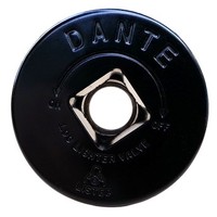 [해외] Dante FP.GV.FB Flat Black Floor Plate for Dante Globe Valve - 1/2 Threaded Mating Valve