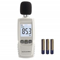 [해외] Digital Noise Meter, High-Precision Decibel Tester,Portable Indoor Environment Noise Detector,LCD Backlight/Measuring Data Retention(30~130dBA)
