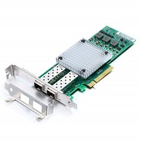 [해외] 10Gb Ethernet Network Adapter Card- for Broadcom BCM57810S Controller Network Interface Card (NIC) PCI Express X8, Dual SFP+ Port Fiber Server Adapter