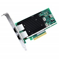 [해외] ipolex for Intel X540-T2, 10GbE Converged Network Adapter(NIC), X540 Chipset, PCI-E X8, Dual RJ45 Copper Port CNA