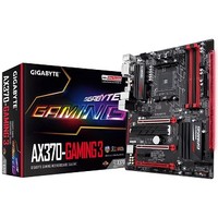 [해외] GIGABYTE GA-AX370-Gaming 3 (AMD Ryzen AM4 X370 RGB FUSION HDMI M.2 USB 3.1 Gen 2 Type-A ATX DDR4) Motherboard