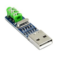 [해외] Gotd 5V USB Powered PCM2704 MINI USB Sound Card DAC Decoder Board for PC
