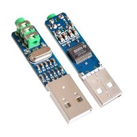 [해외] Diymore 5V USB Power PCM2704 Mini USB Sound Card DAC Decoder Board for PC Computer