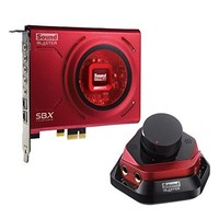 [해외] Creative Sound Blaster Zx PCIe Gaming Sound Card with High Performance Headphone Amp and Desktop Audio Control Module (Renewed)