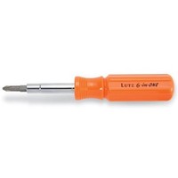 [해외] Lutz 26030 6-in-One Screwdriver - Orange
