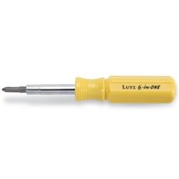 [해외] Lutz 26040 6-in-One Screwdriver - Yellow