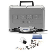 [해외] Dremel 3000-1/25 120-volt Variable Speed Rotary Tool Kit with 1 Attachment and 25 Accessories