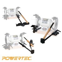 [해외] POWERTEC 71021 Bench Grinder Sharpening Jig Kit, Value Pack: 4-In-1