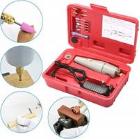 [해외] Electric Mini Hand Drill Set for Jewelry Polishing, Around House DIY and Hobby Craft Projects, Small Micro Power Drill Grinder Rotary Tool Kit