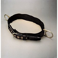 [해외] Miller by Honeywell 2NA/XLBK Double D-Ring Body Belt with 1-3/4-Inch Webbing and 3-Inch Back Pad, X-Large, Black