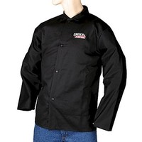 [해외] Lincoln Electric Black XX-Large Flame-Resistant Cloth Welding Jacket