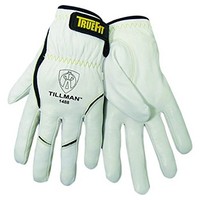 [해외] John Tillman 1488 XL True Fit X-Large Top Grain Kevlar/Goatskin Super Premium Grade TIG Welders Glove, Elastic Cuff, V Design Thumb/Hook/Loop Closure, English, 30.68 fl. oz, Plasti