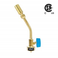 [해외] MR. TORCH Brass Pencil Flame Gas Welding Torch Head Nozzle, Fuel by MAPP/MAP Pro/Propane, CSA Certified (Torch Only)