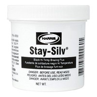 [해외] Harris SSBF1/2 Stay Silv Brazing Flux, 1/2 lb. Jar, Black