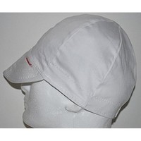 [해외] Comeaux Caps Reversible Welding Cap Solid White 7 1/4